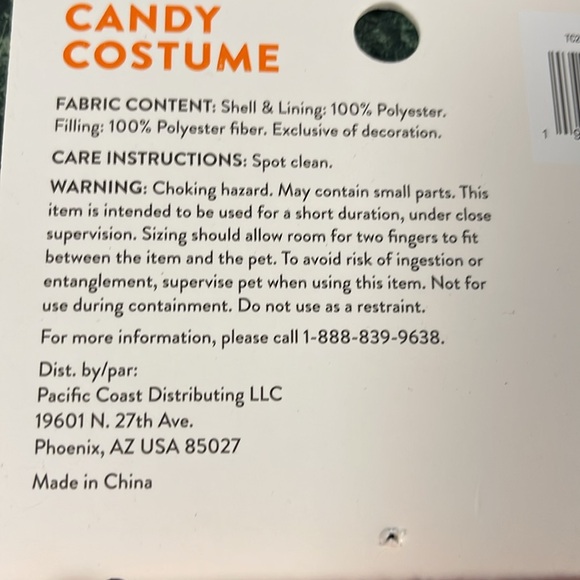 Host Pick Pumpkin, Hot Dog, and Candy Guinea pig Costumes - Picture 5 of 5